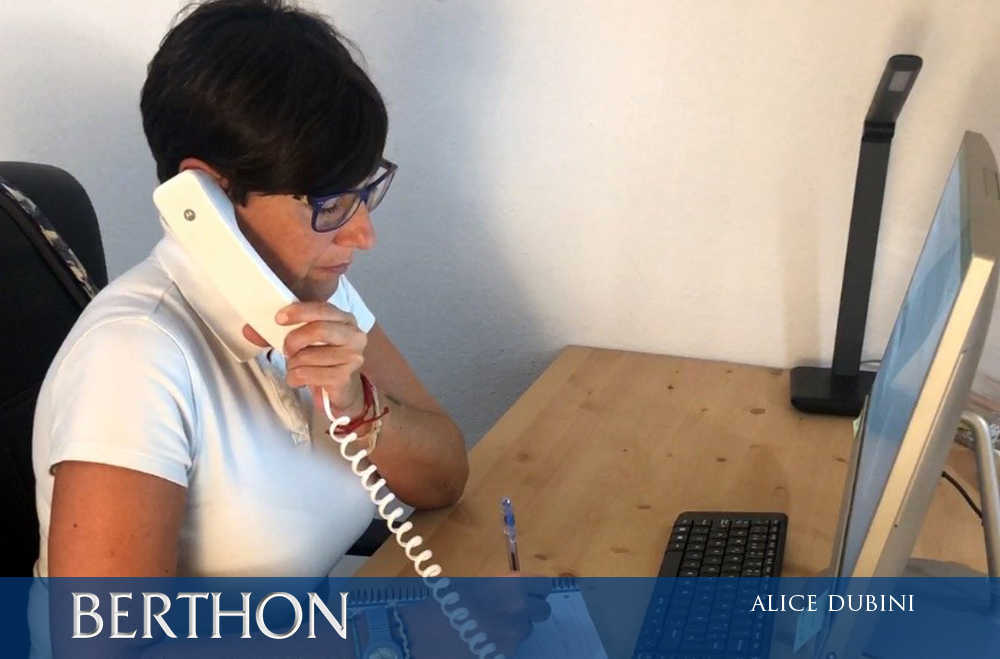 Alice Dubini - Office Manager at Berthon Spain