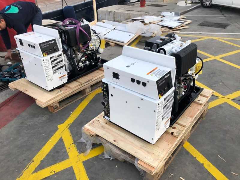 Double generator replacement on SY Blues