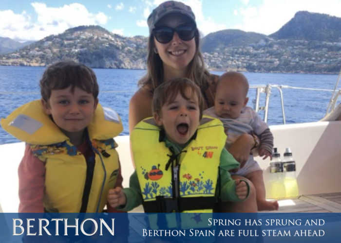 Spring has sprung and Berthon Spain are full steam ahead!