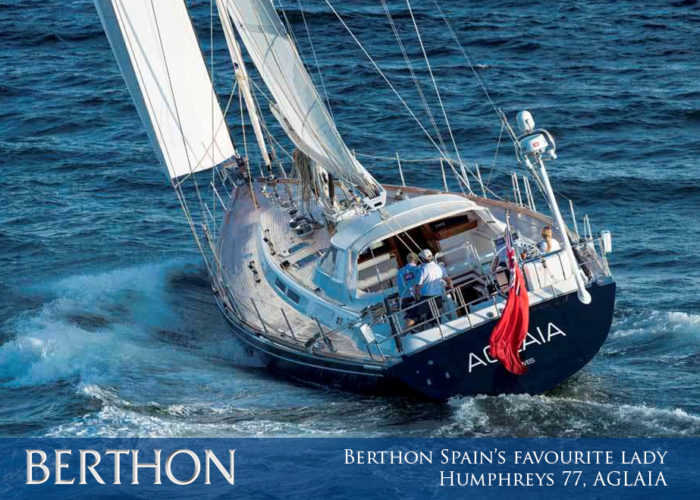 The Humphreys 77, AGLAIA – Berthon Spain’s Favourite Lady