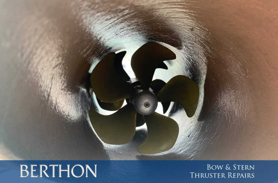 Bow Thruster Installation Repair & Maintenance (incl. Stern Thruster)