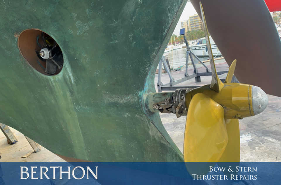 Bow Thruster Installation Repair & Maintenance (incl. Stern Thruster)