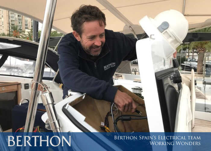 Berthon Spain’s Electrical Team – Working Wonders