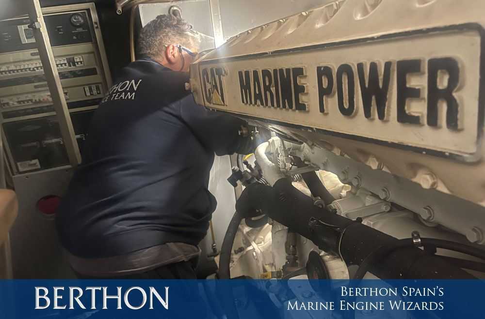 Cat Marine Power Engine Servicing