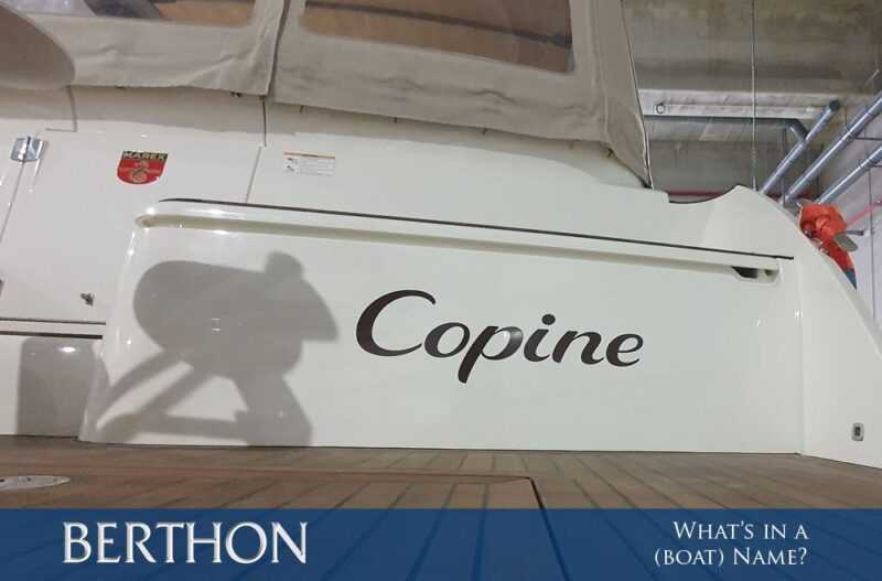 Boat Name Ideas How To Name a Boat Berthon Spain