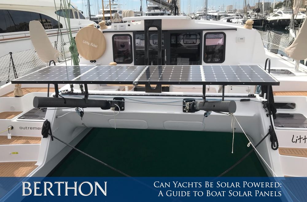 canyachts be solar powered